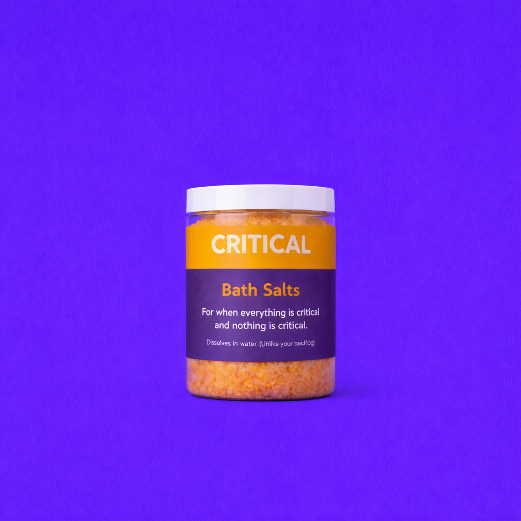 CRITICAL Bath Salts